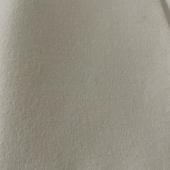 New GIBSON LATIMER Ivory Long Slitted Duster Vest Classic Minimalist Small - Picture 11 of 12